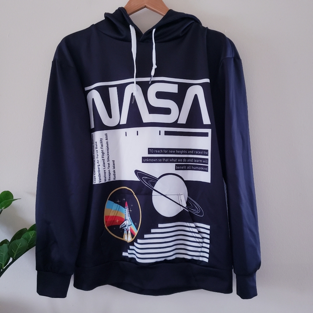 Men's NASA Graphic  Hoodie - M ( Like NEW)